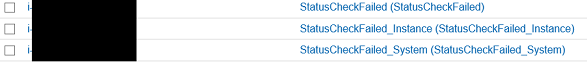 CloudWatchɂStatusCheckFailed